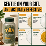 Gentle on your gut and actually effective — key ingredients