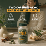 Two capsules a day — Calm, Feed, Move